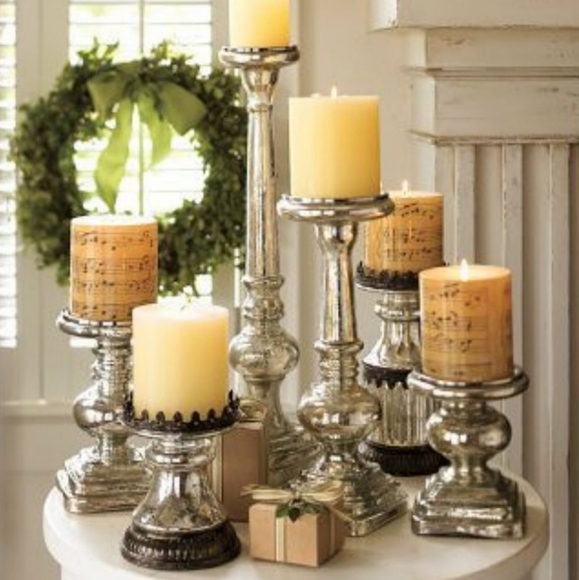 π―POTTERY BARN MUSIC NOTE CANDLESπ― - Picture 2 of 7